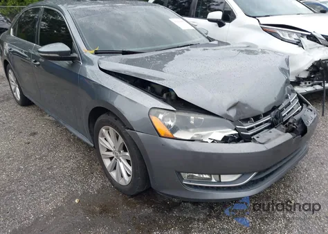 2012 Volkswagen Passat 2.5L Sel Premium из США, поврежденный, VIN 1VWCP7A30CC080300